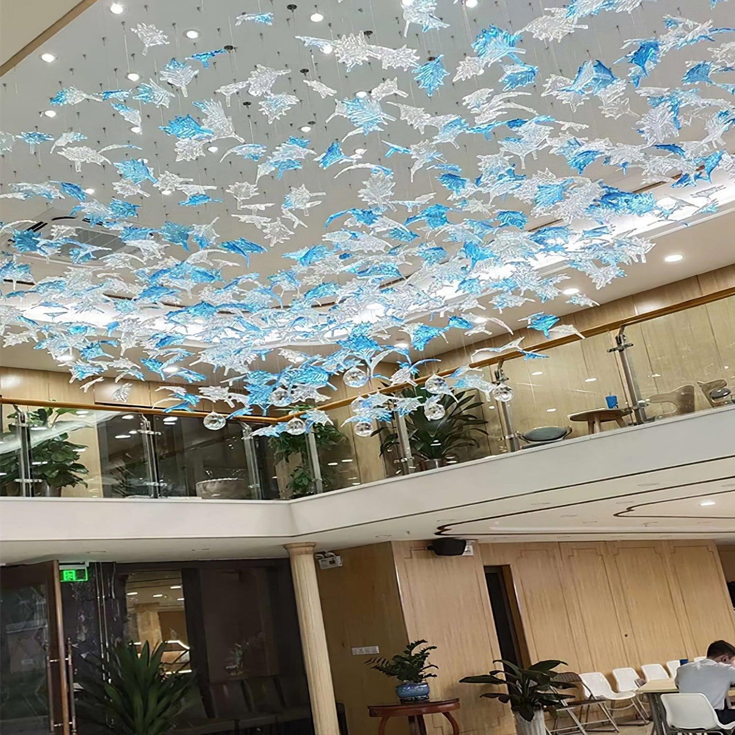 DIY Maple Leaf Chandelier