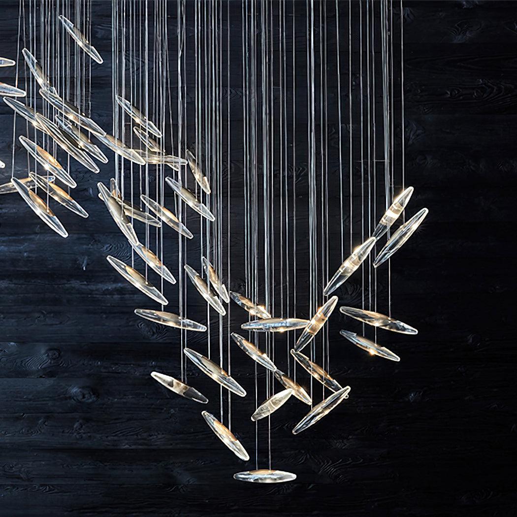 DIY Moonlight Whispers Chandelier