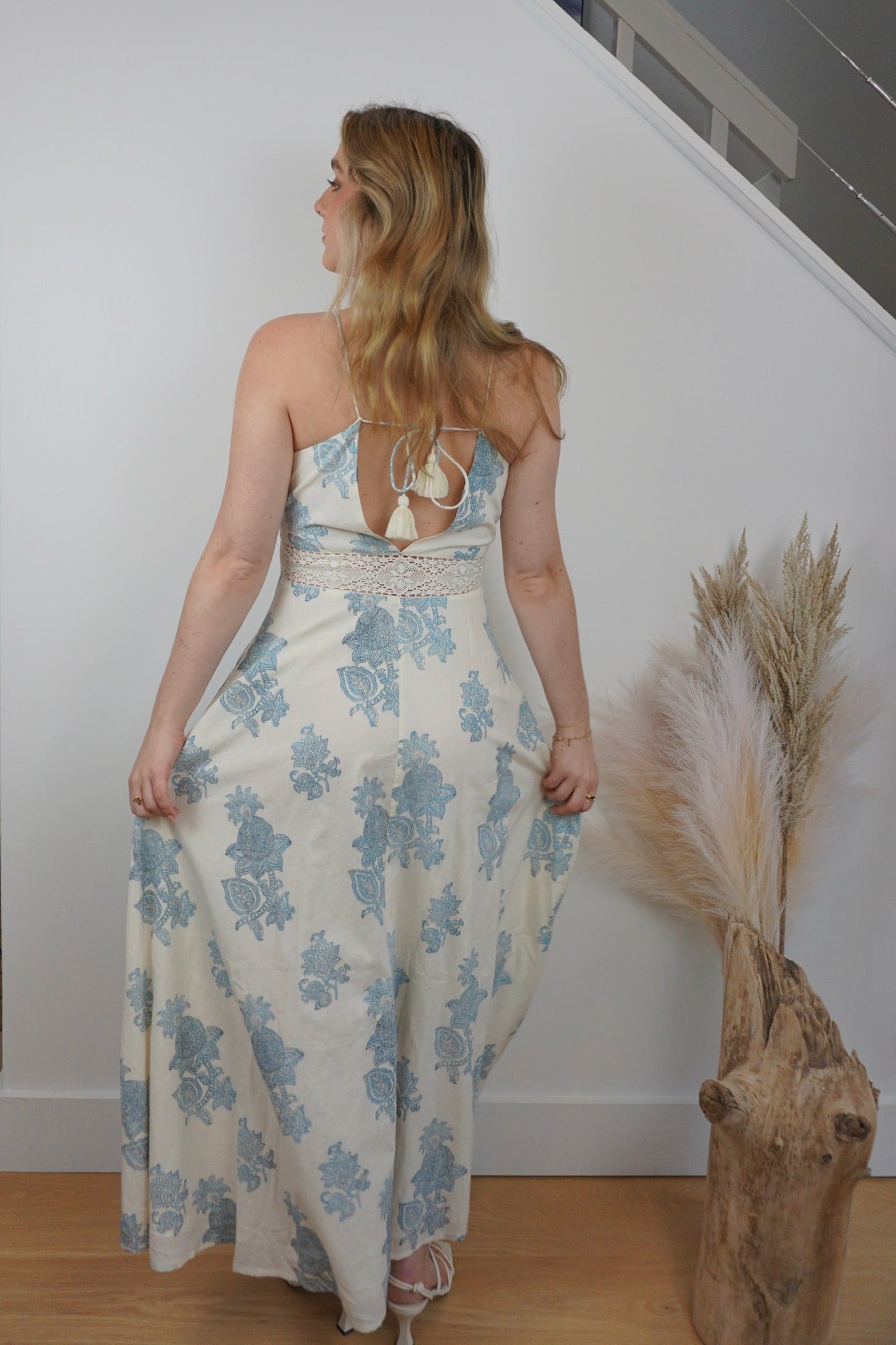 Isabella Maxi Dress - Turquoise