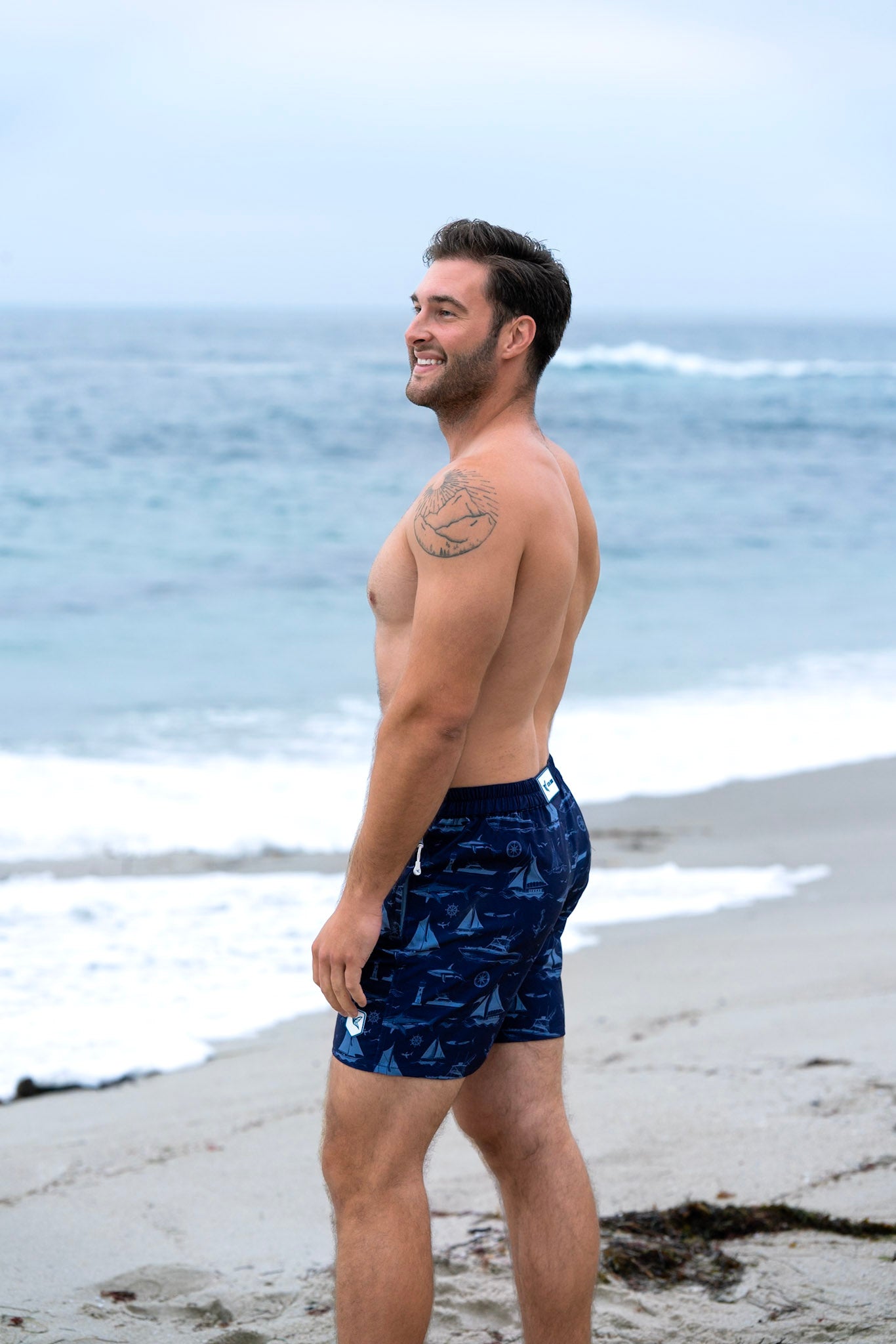 El Capitán Sugar Skull Swim Trunks