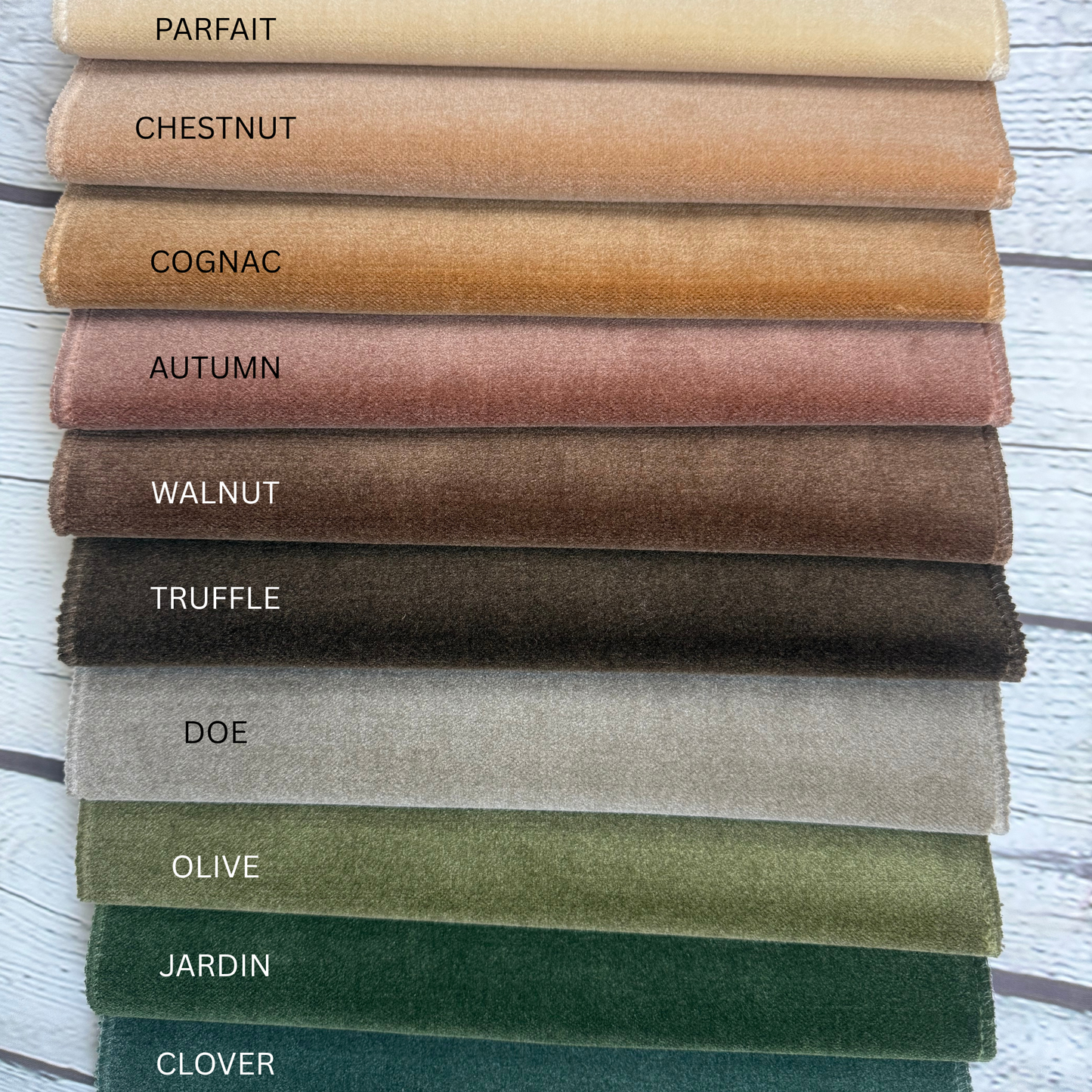 Mila Mini Mohair Velvet Upholstery Fabric by the Yard | Top Fabric