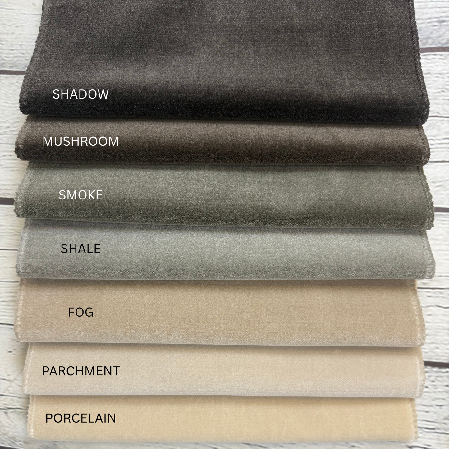 Mila Mini Mohair Velvet Upholstery Fabric by the Yard | Top Fabric
