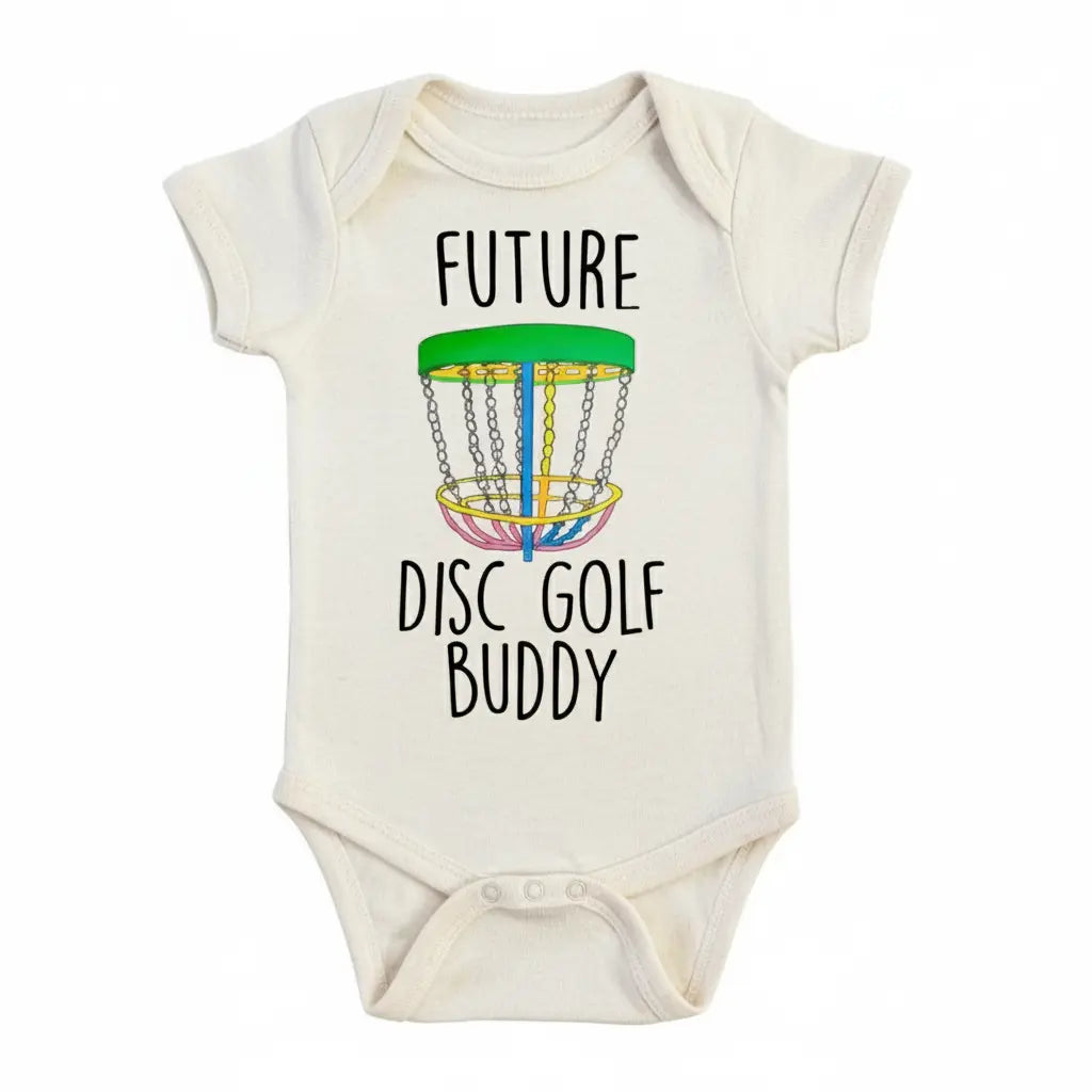 Disc Golf Newborn Baby Onesie® Bodysuit