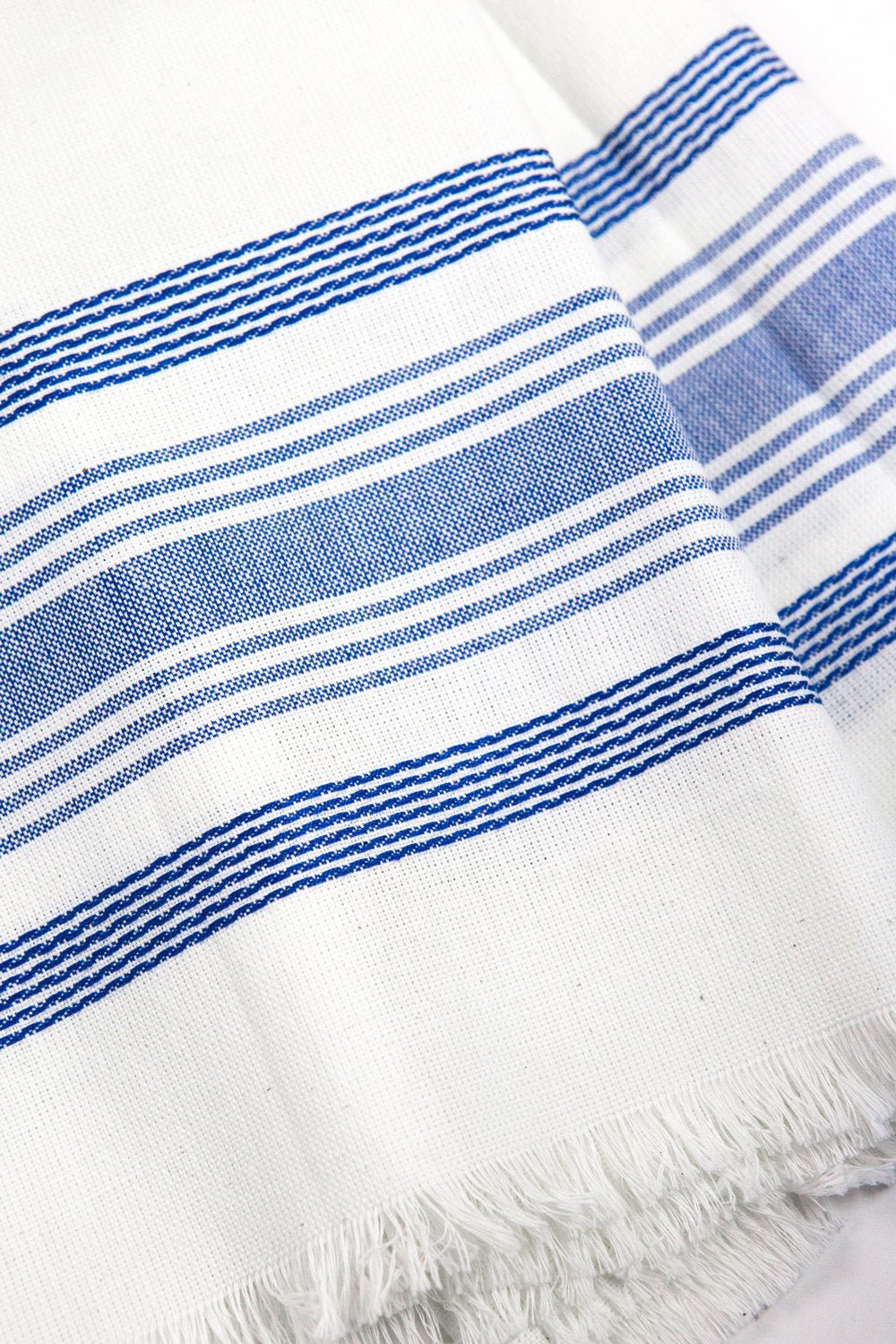 White and Blue Kitchen Towel