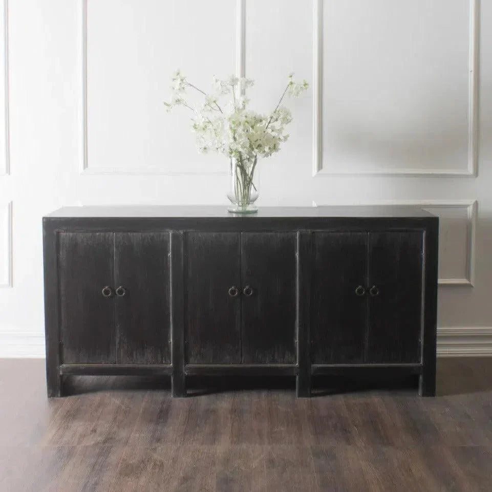 Campana Distressed Black Sideboard