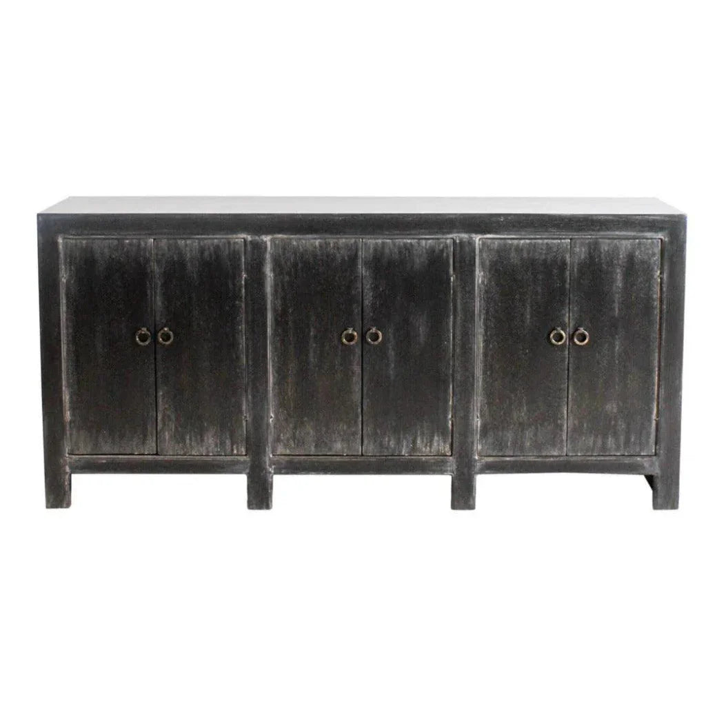 Campana Distressed Black Sideboard