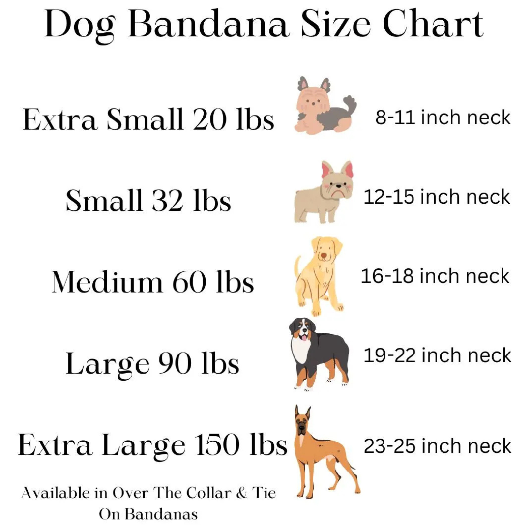 Skiing Dog Bandana