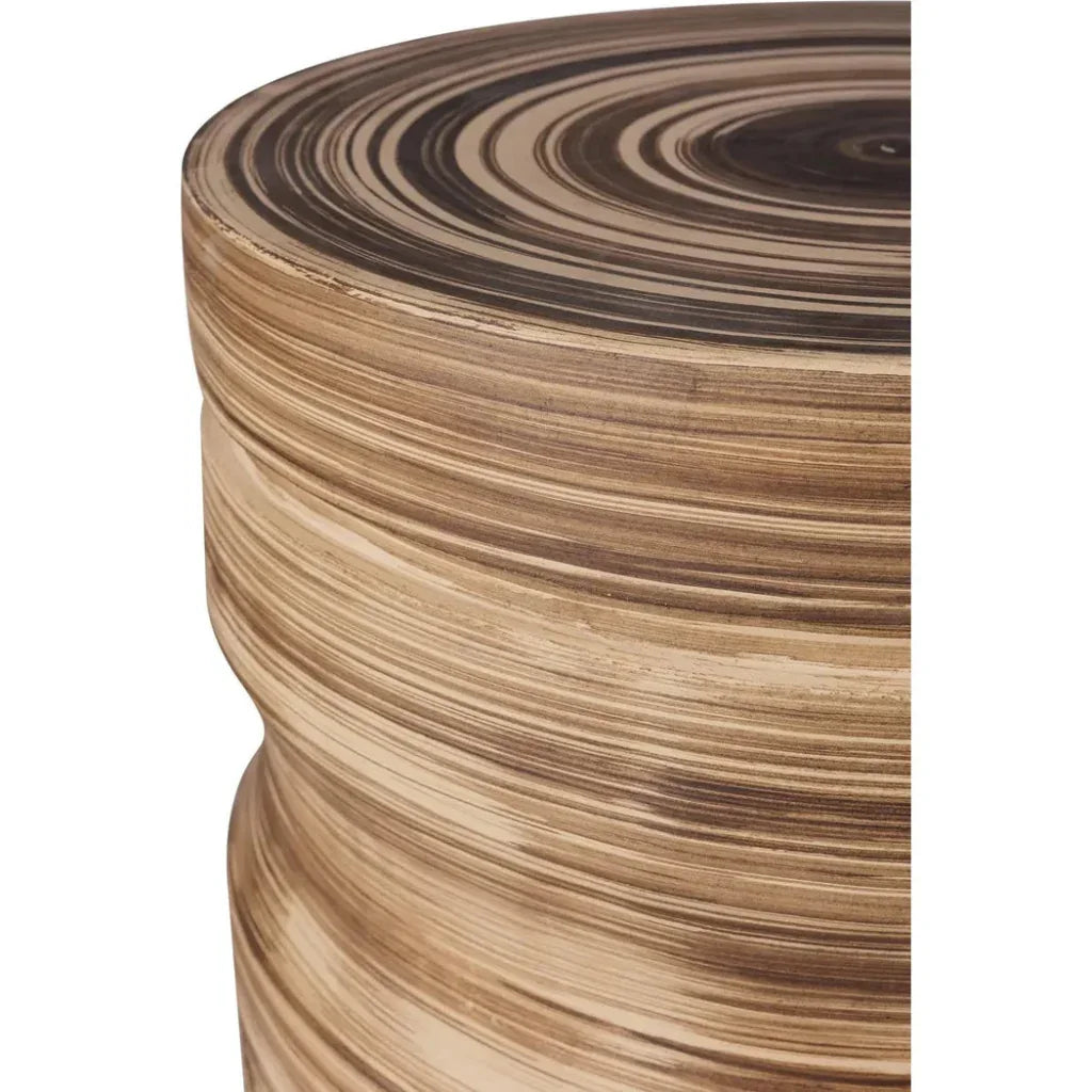 Dune Accent Table - Brown Outdoor End Table