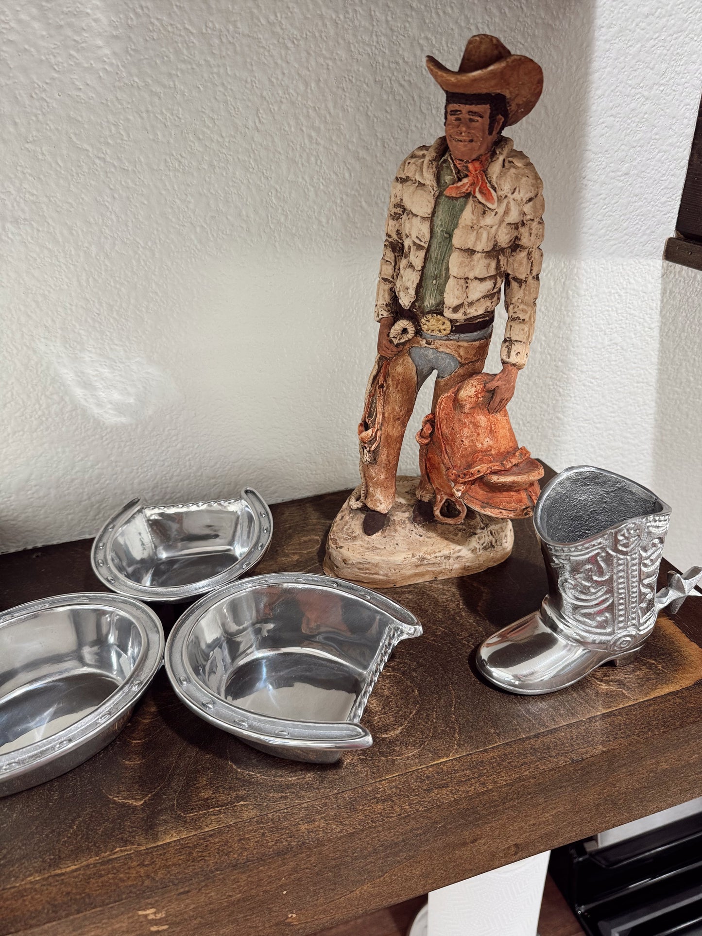 The Silver Cowboy Boot