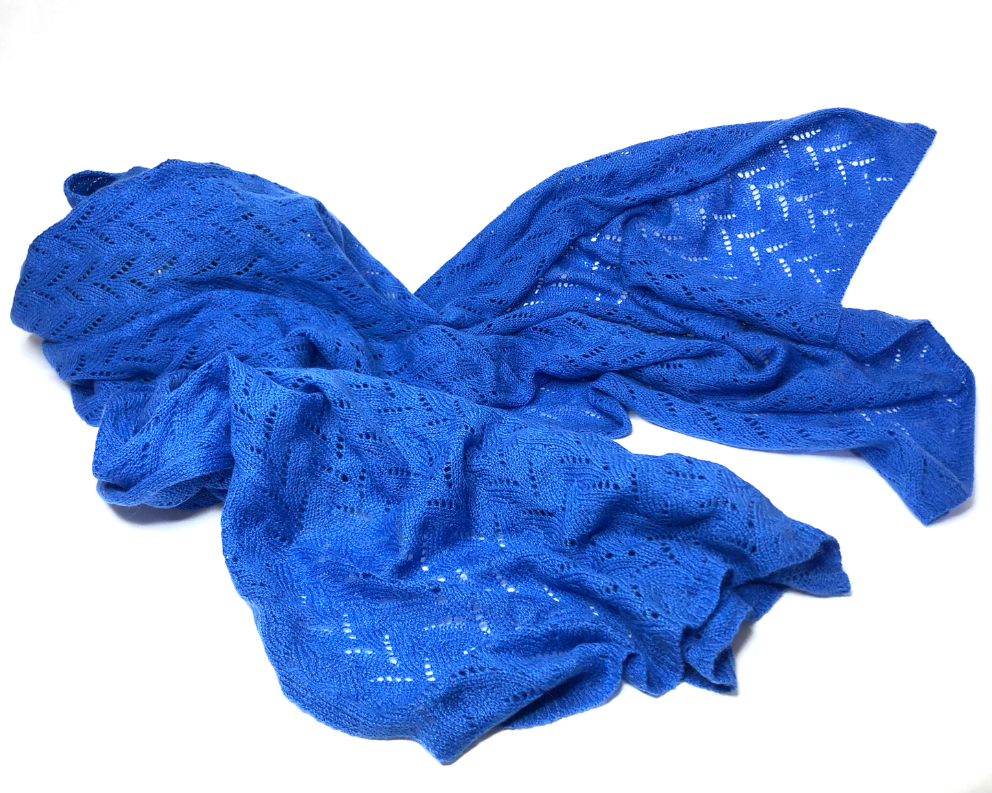 Scarf - Big: Chevron - Pure Mongolian Cashmere