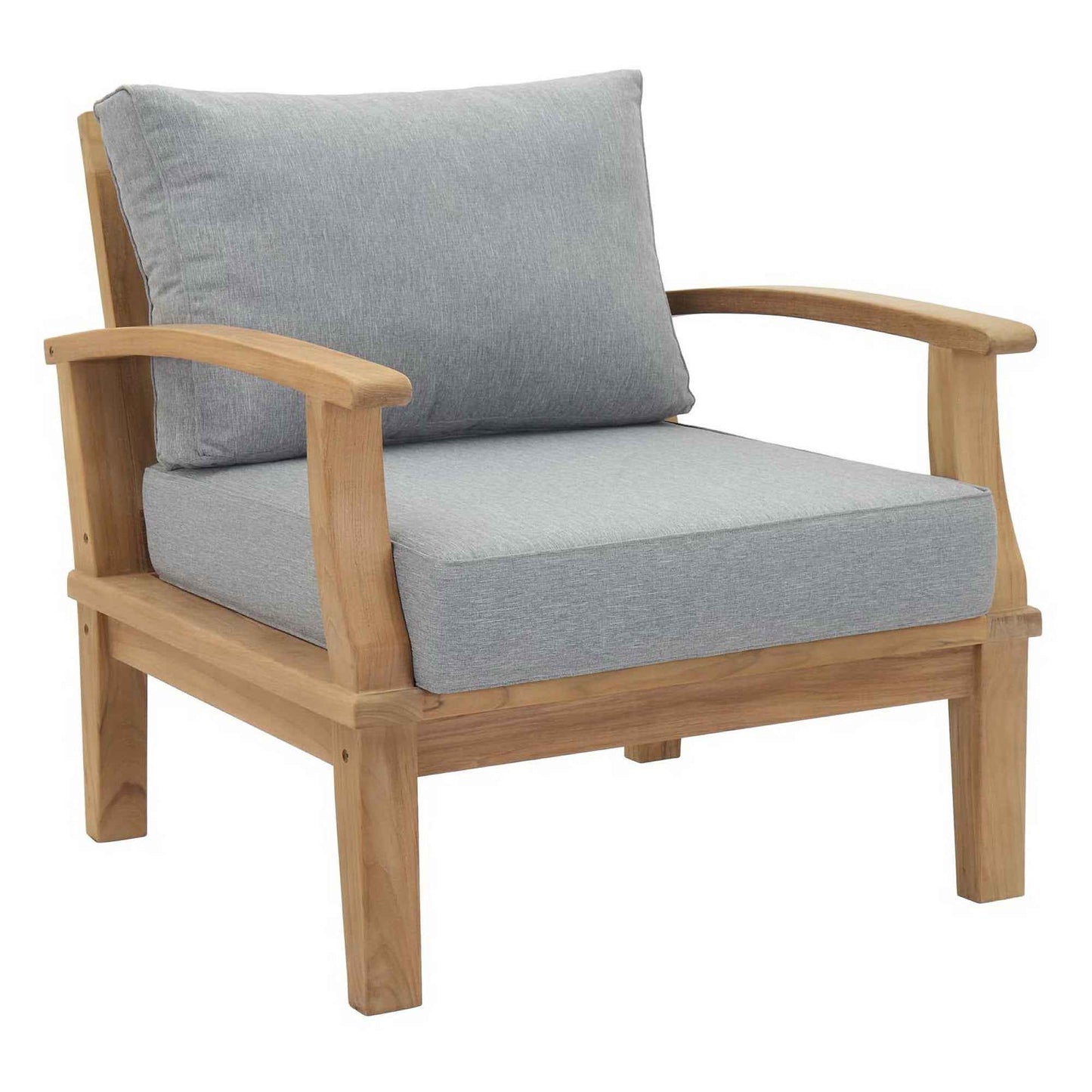 Seabrook 8-Piece Outdoor Teak Sectional Set