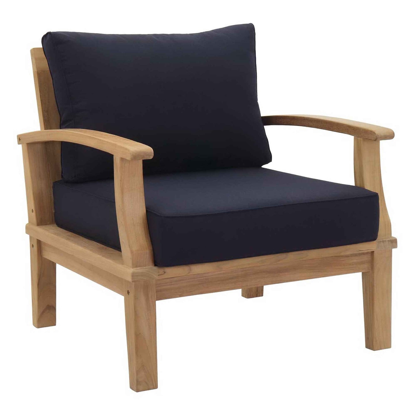 Seabrook 8-Piece Outdoor Teak Sectional Set