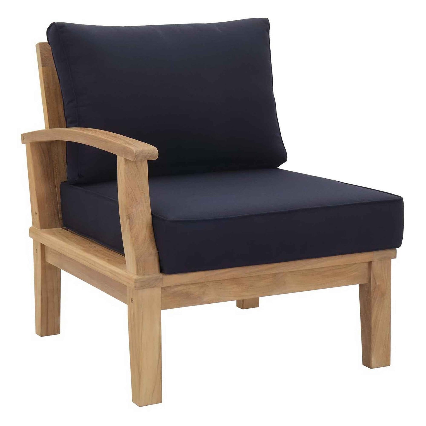 Seabrook 8-Piece Outdoor Teak Sectional Set
