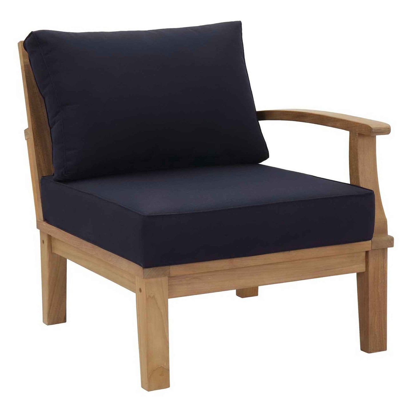 Seabrook 8-Piece Outdoor Teak Sectional Set