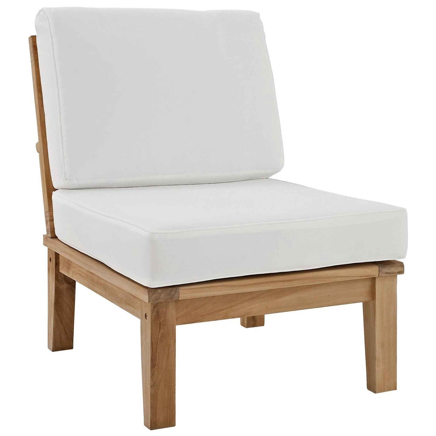 Seabrook 8-Piece Outdoor Teak Sectional Set