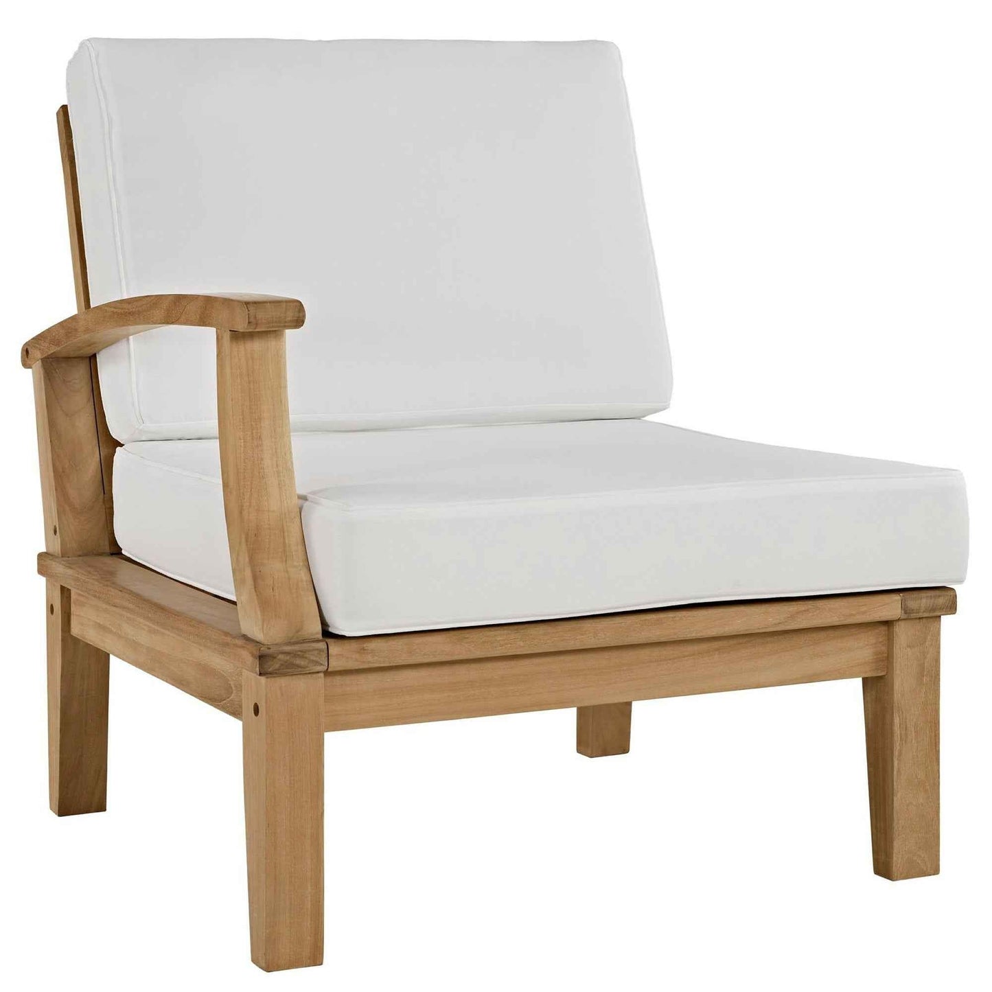 Seabrook 8-Piece Outdoor Teak Sectional Set
