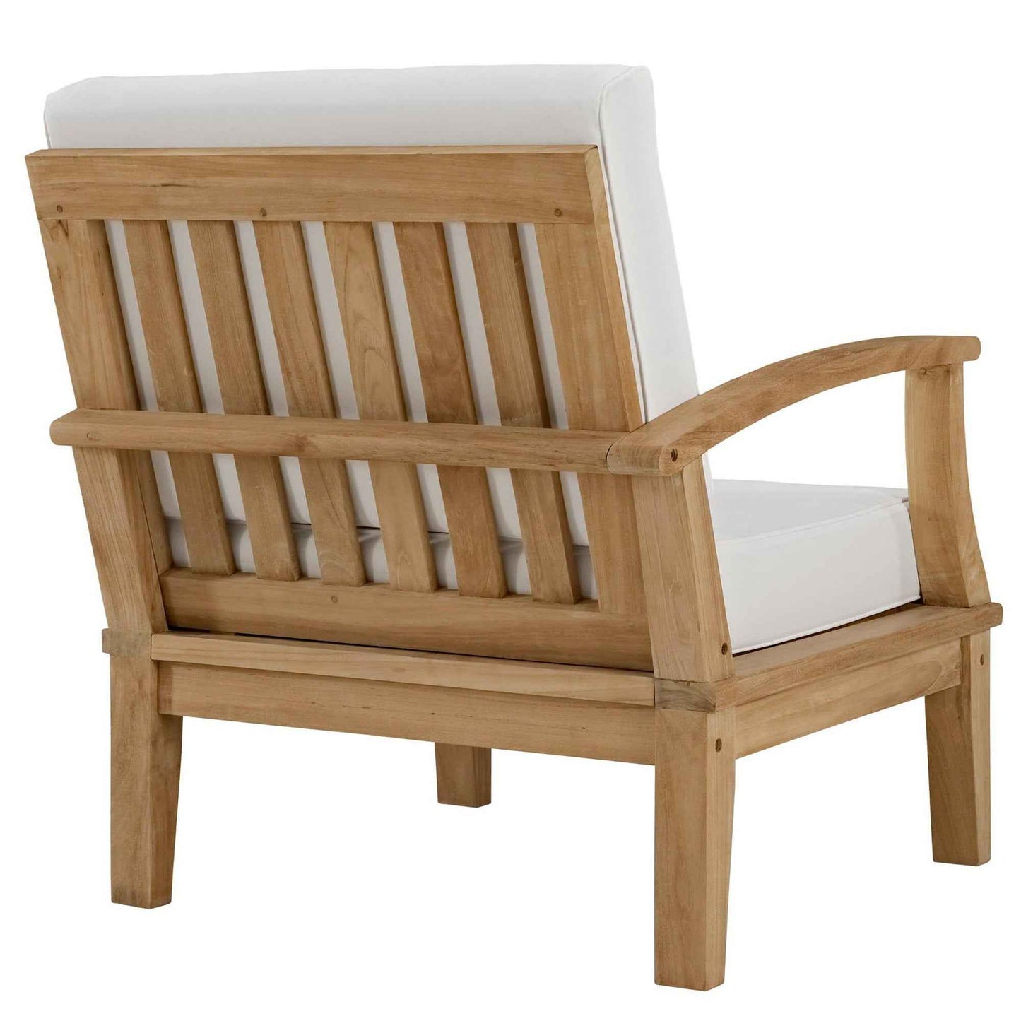 Seabrook 8-Piece Outdoor Teak Sectional Set