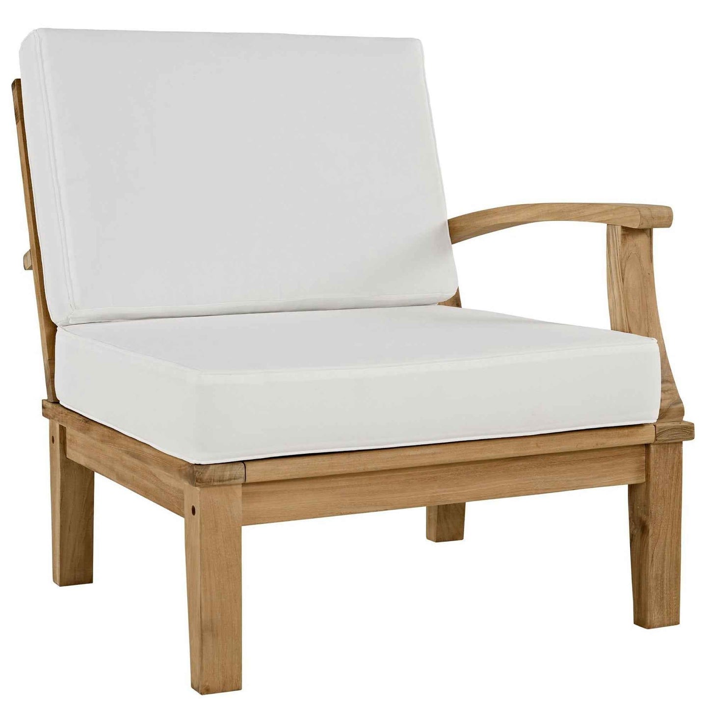 Seabrook 8-Piece Outdoor Teak Sectional Set