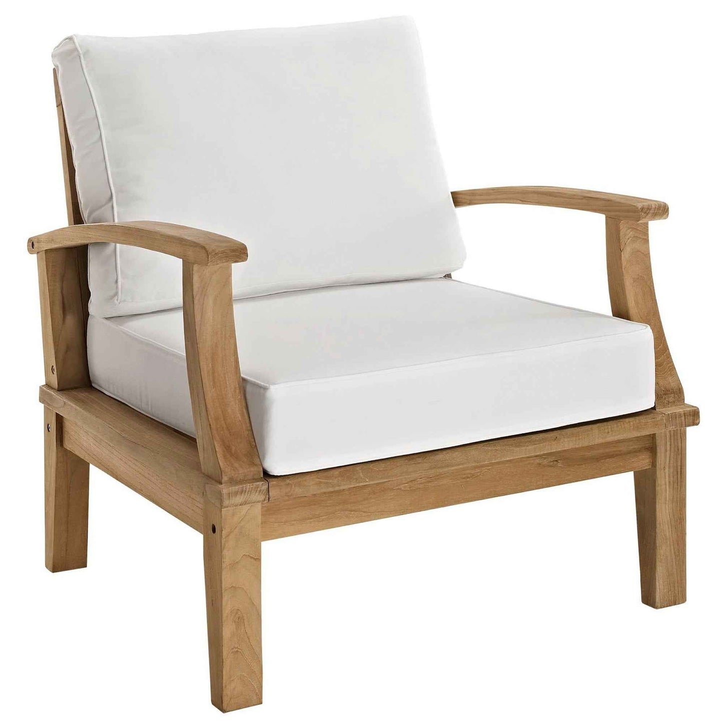 Seabrook 8-Piece Outdoor Teak Sectional Set