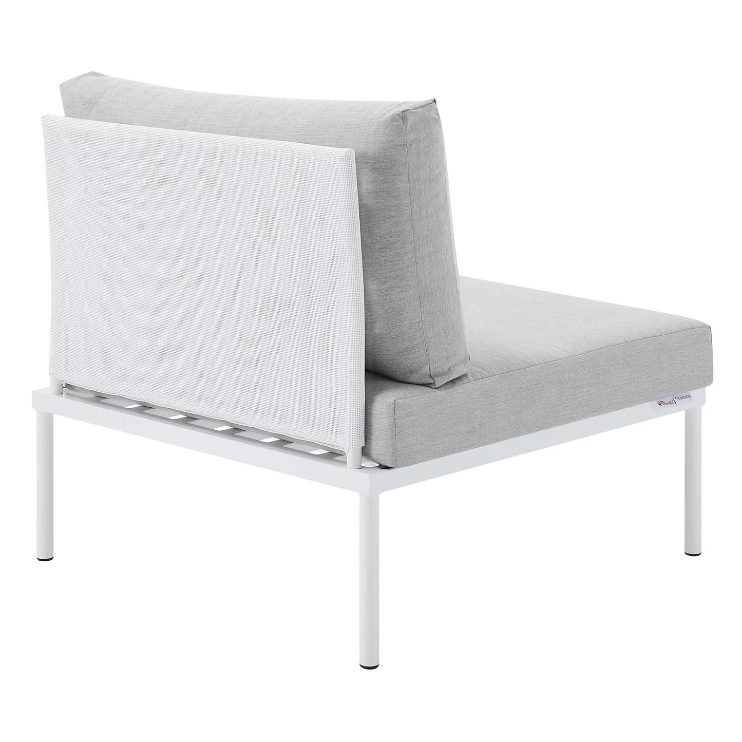 Harmony Sunbrella¨ Outdoor Patio Aluminum Armless Chair by Modway