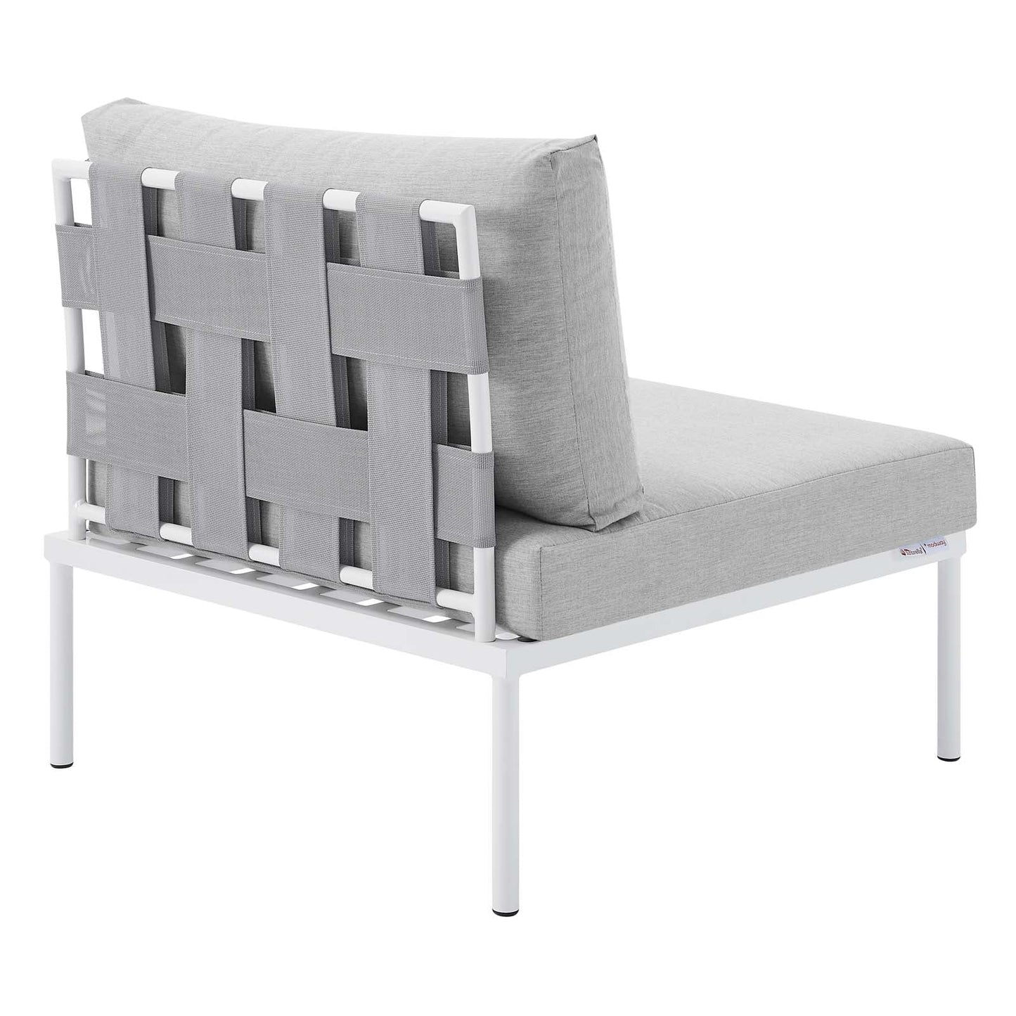 Harmony Sunbrella¨ Outdoor Patio Aluminum Armless Chair by Modway