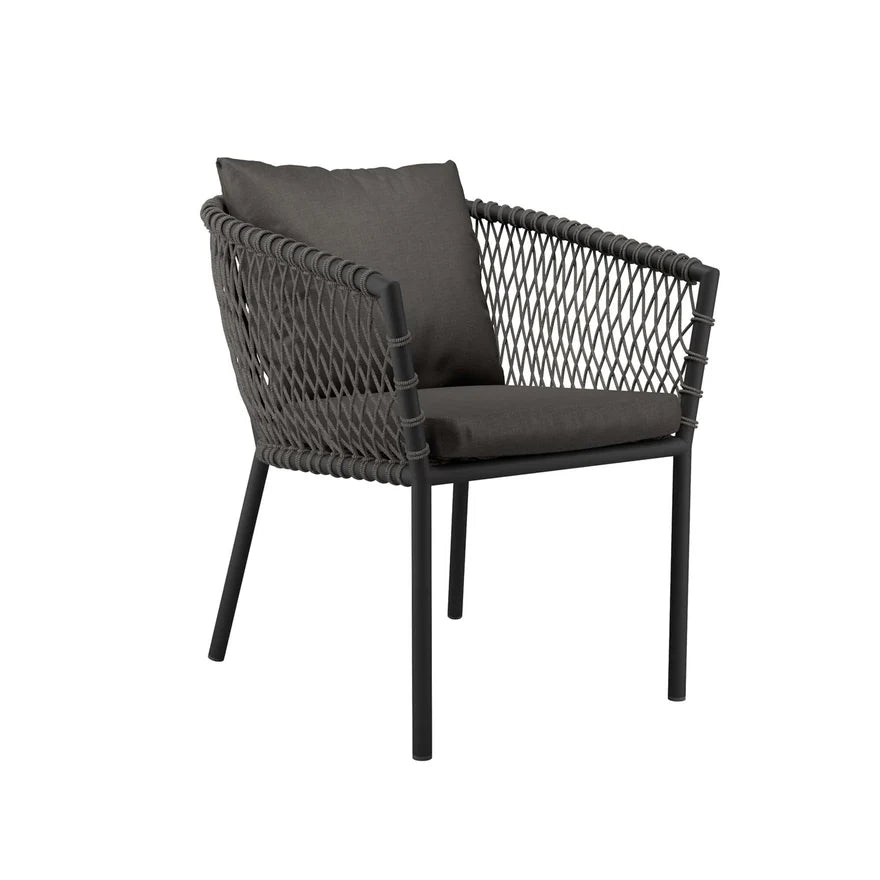 The Marlowe Woven Outdoor Dining Armchair