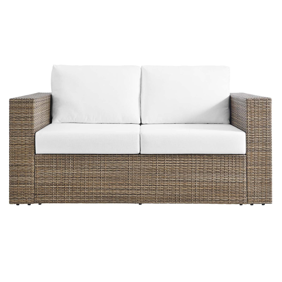 The Veranda Woven Outdoor Loveseat