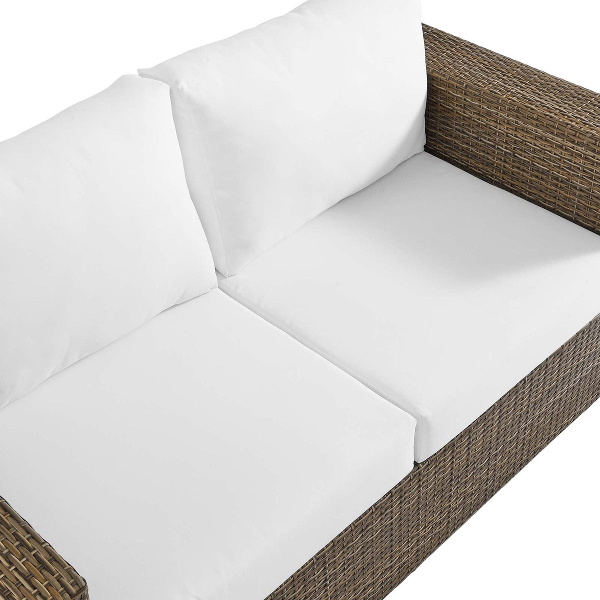 The Veranda Woven Outdoor Loveseat