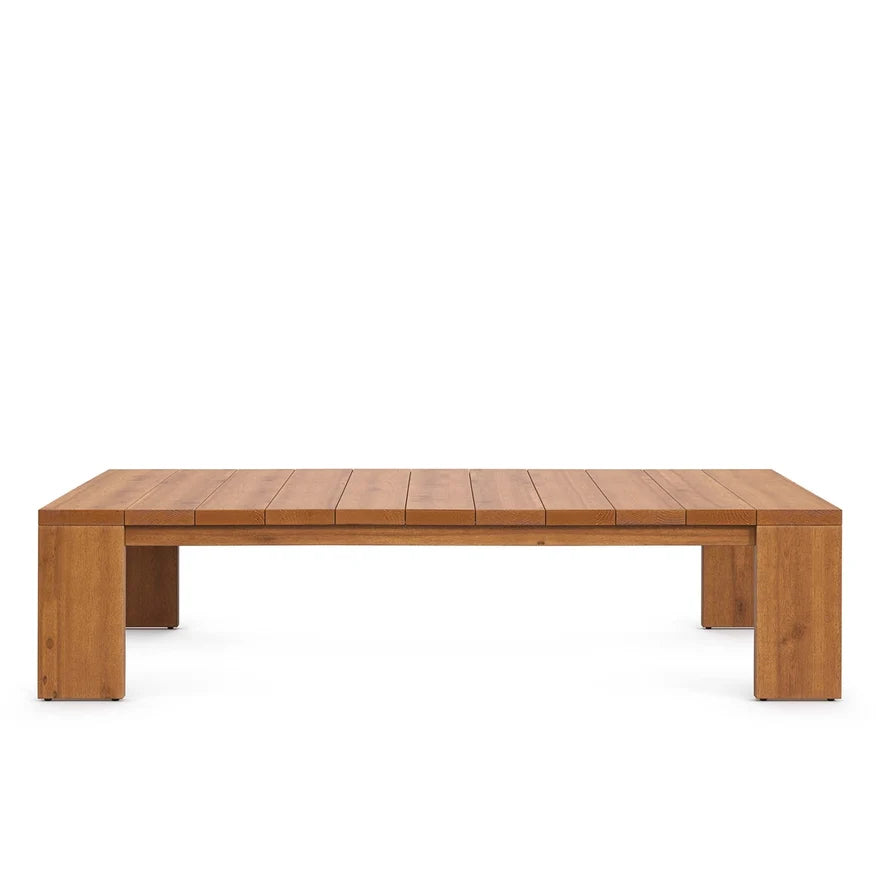 The Bellamy Acacia Outdoor Sofa & Coffee Table Set