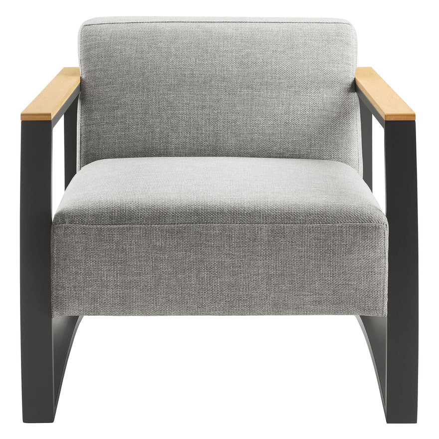 The Hartwell Outdoor Aluminum Lounge Armchair