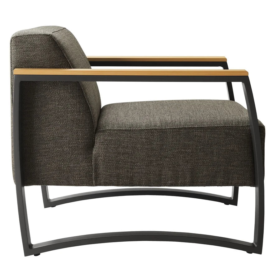The Hartwell Outdoor Aluminum Lounge Armchair