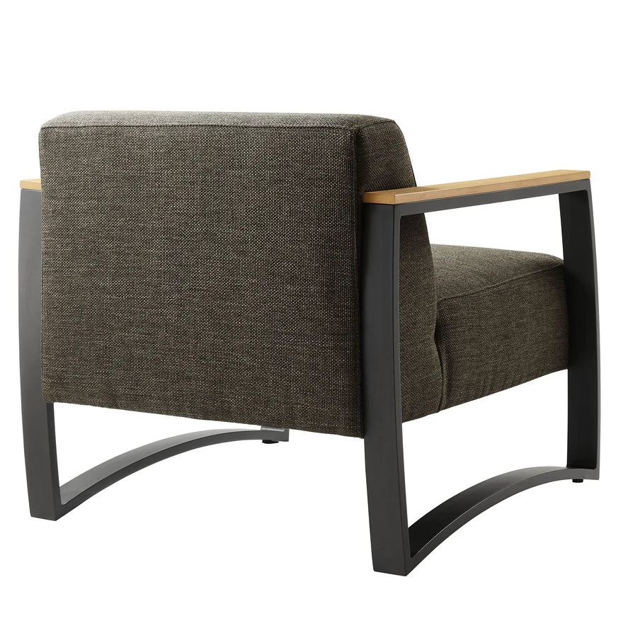 The Hartwell Outdoor Aluminum Lounge Armchair