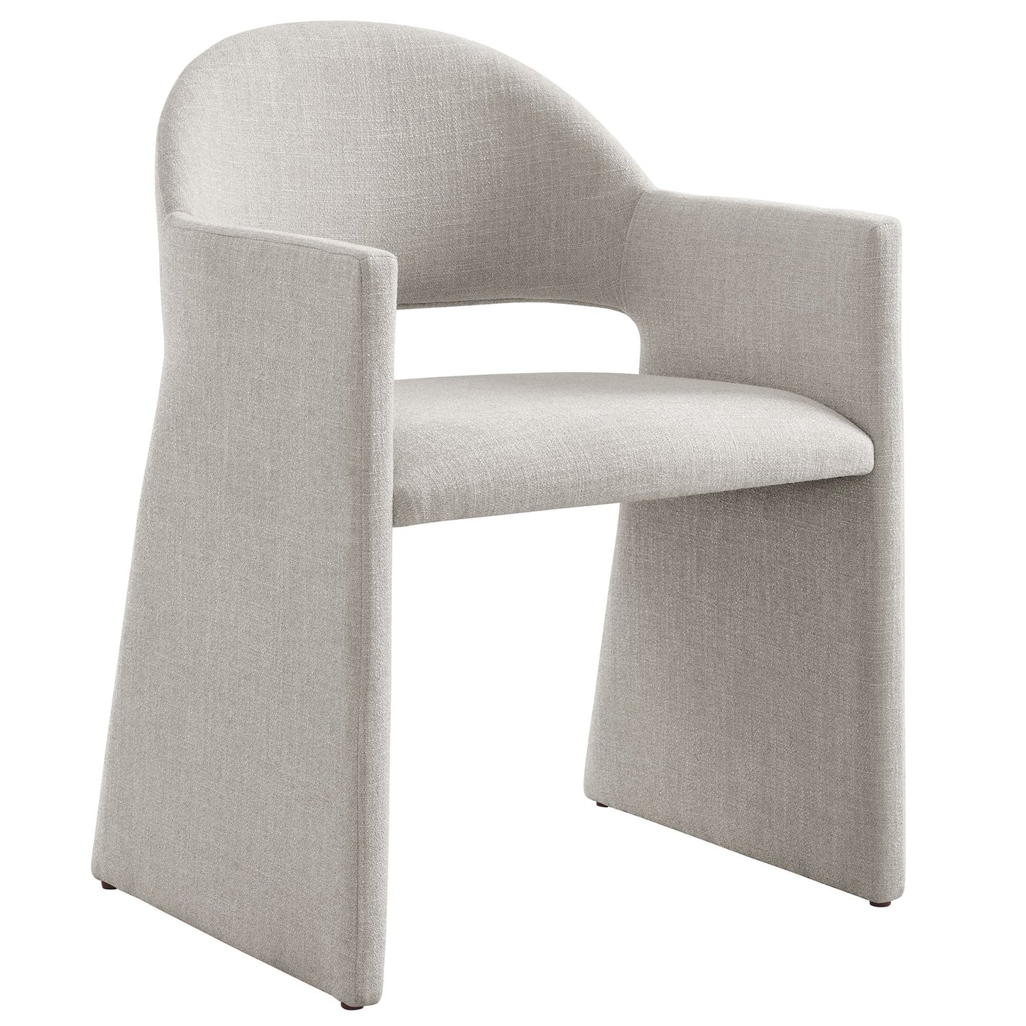 The Ashbourne Upholstered Barrel Back Dining Armchair