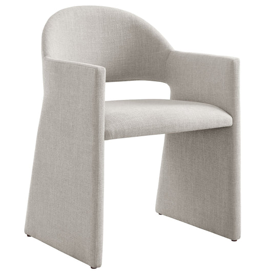 The Ashbourne Upholstered Barrel Back Dining Armchair