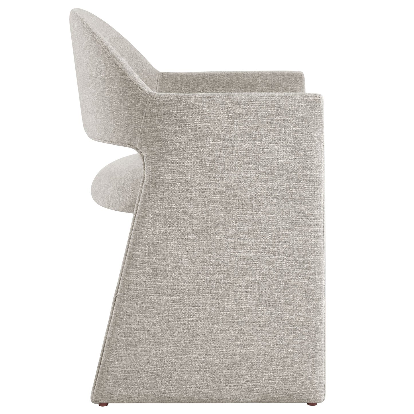 The Ashbourne Upholstered Barrel Back Dining Armchair