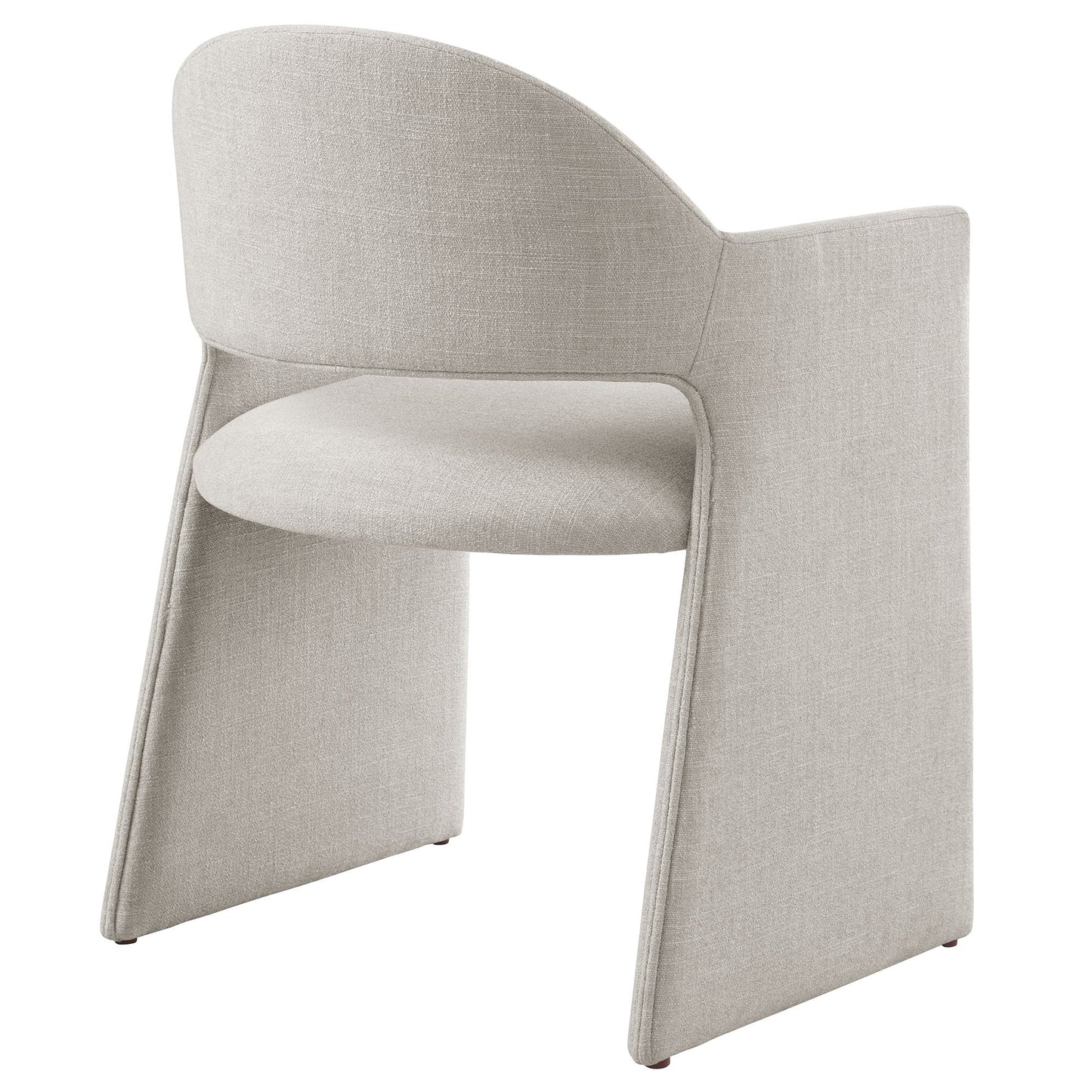 The Ashbourne Upholstered Barrel Back Dining Armchair