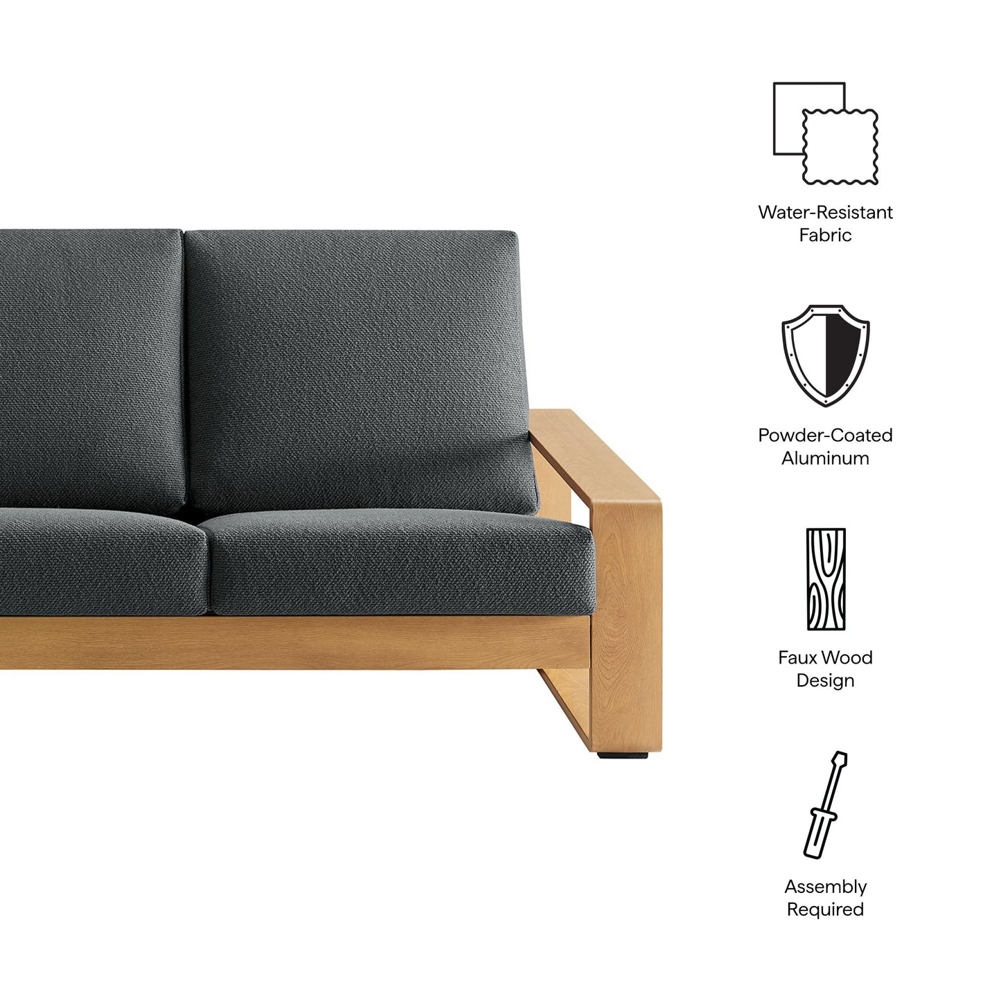 The Alderwood Indoor–Outdoor Sofa