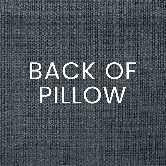 Elaine Slate Blue Throw Pillow