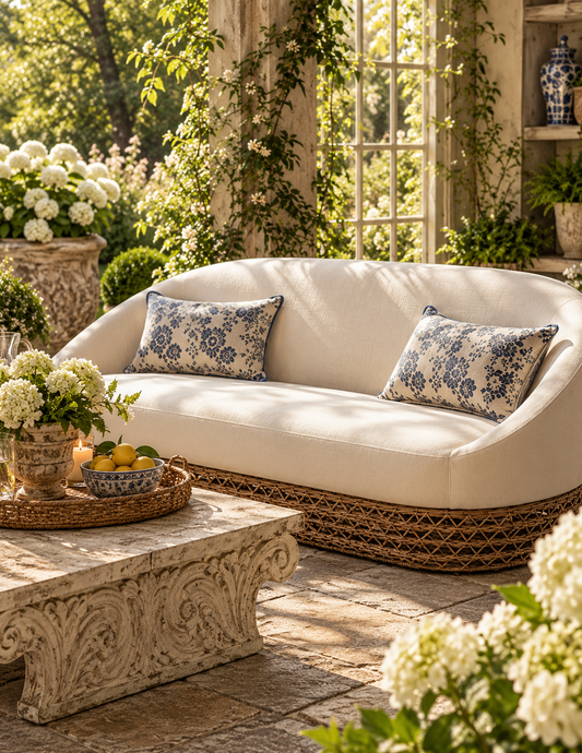 The Ashbourne Woven Outdoor Lounge Sofa