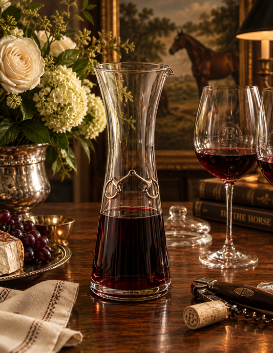 Ashbourne Collection | Equestrian Bit Wine Carafe