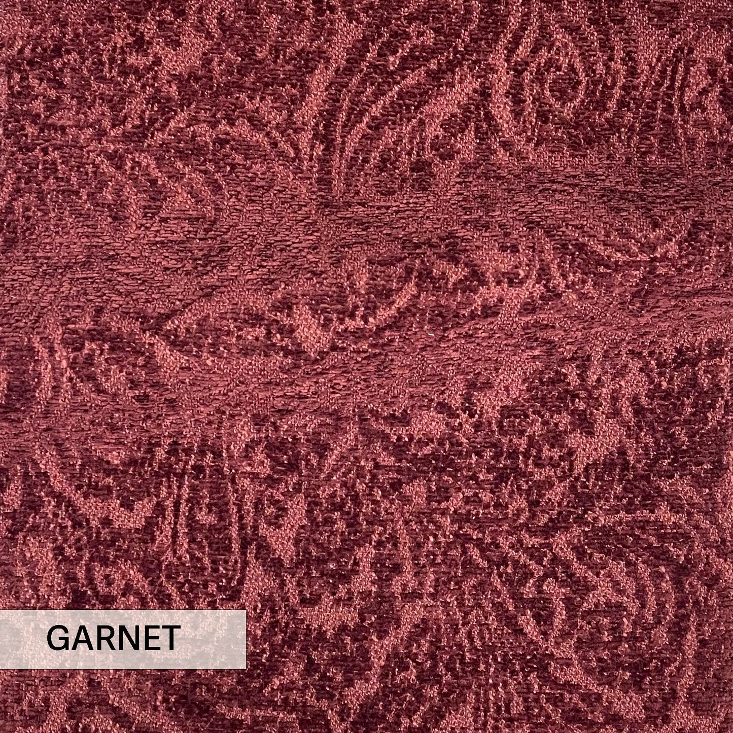 EVERLY - BOUCLE WRAP PAISLEY DESIGN JACQUARD UPHOLSTERY FABRIC BY THE YARD