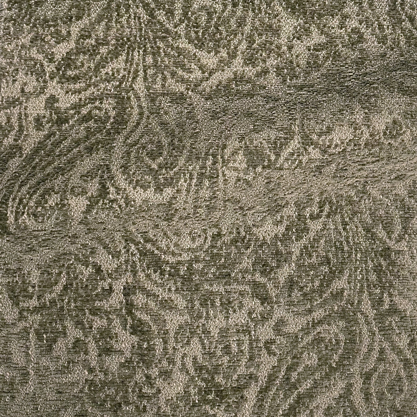 EVERLY - BOUCLE WRAP PAISLEY DESIGN JACQUARD UPHOLSTERY FABRIC BY THE YARD