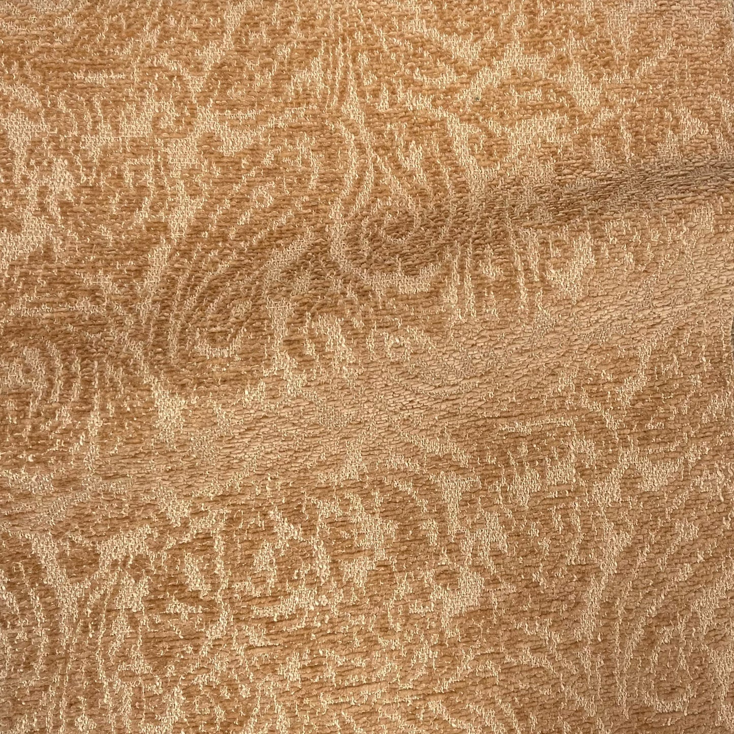 EVERLY - BOUCLE WRAP PAISLEY DESIGN JACQUARD UPHOLSTERY FABRIC BY THE YARD