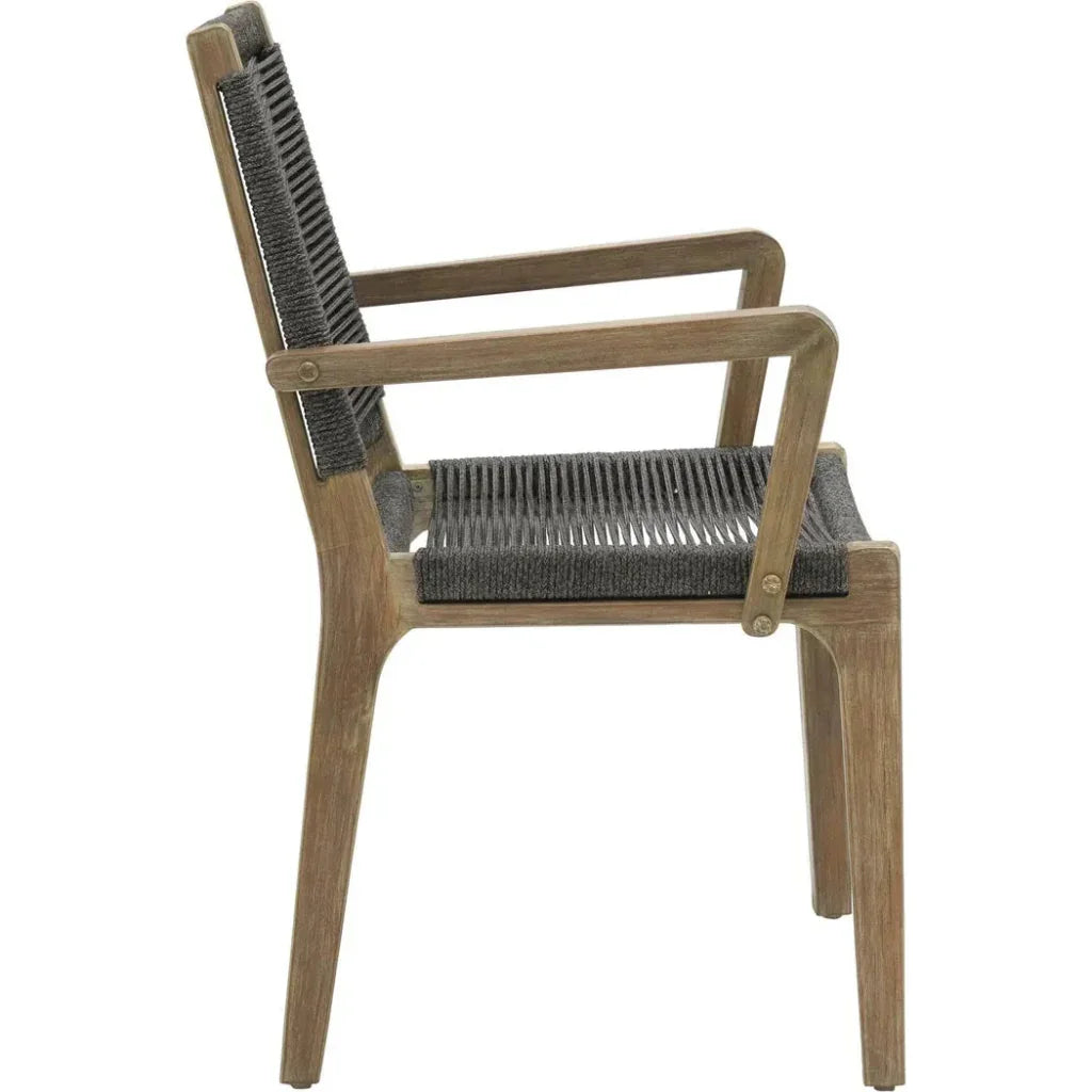 Explorer Oceans Dining Armchair 2PC Mixed Grey