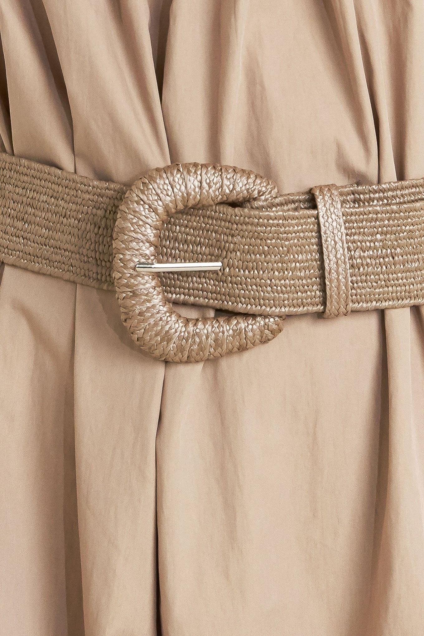 QUIET SENSUALITY WOVEN JUMPSUIT