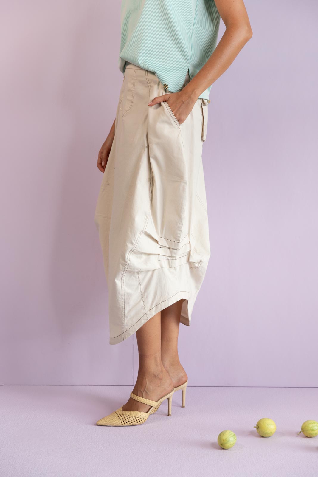 Falda Breeze Ivory