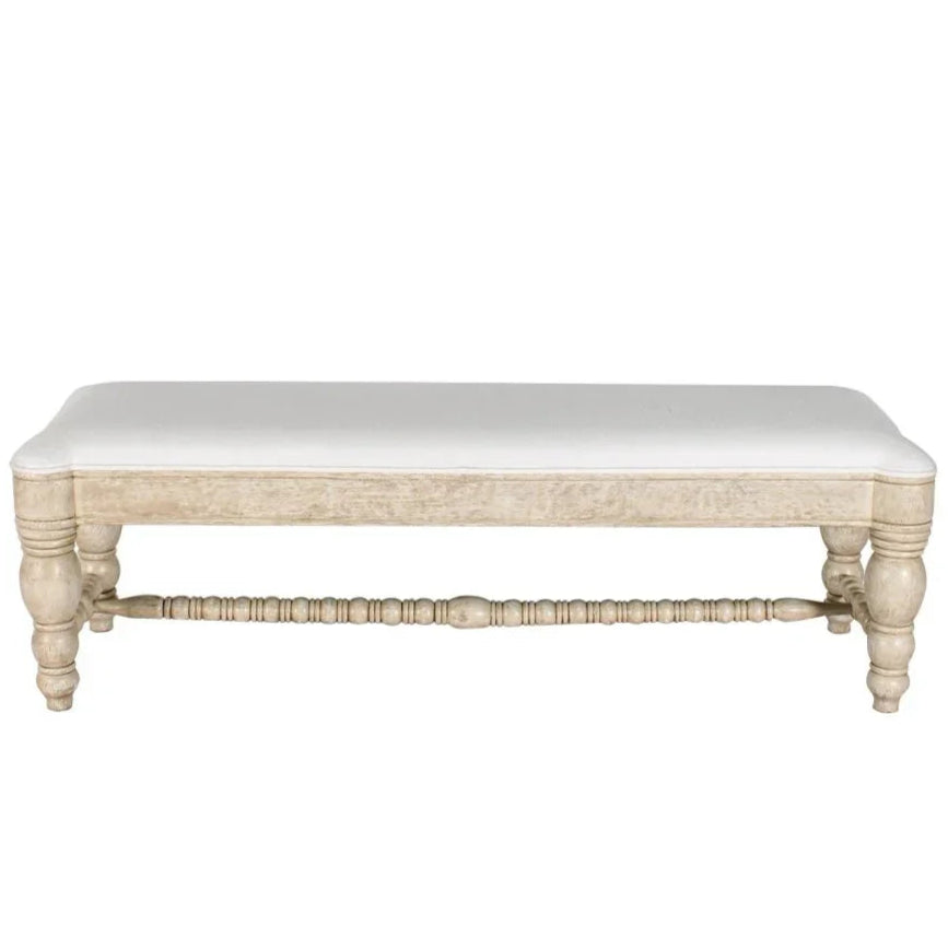 Flamenca Fabric Bedroom Bench