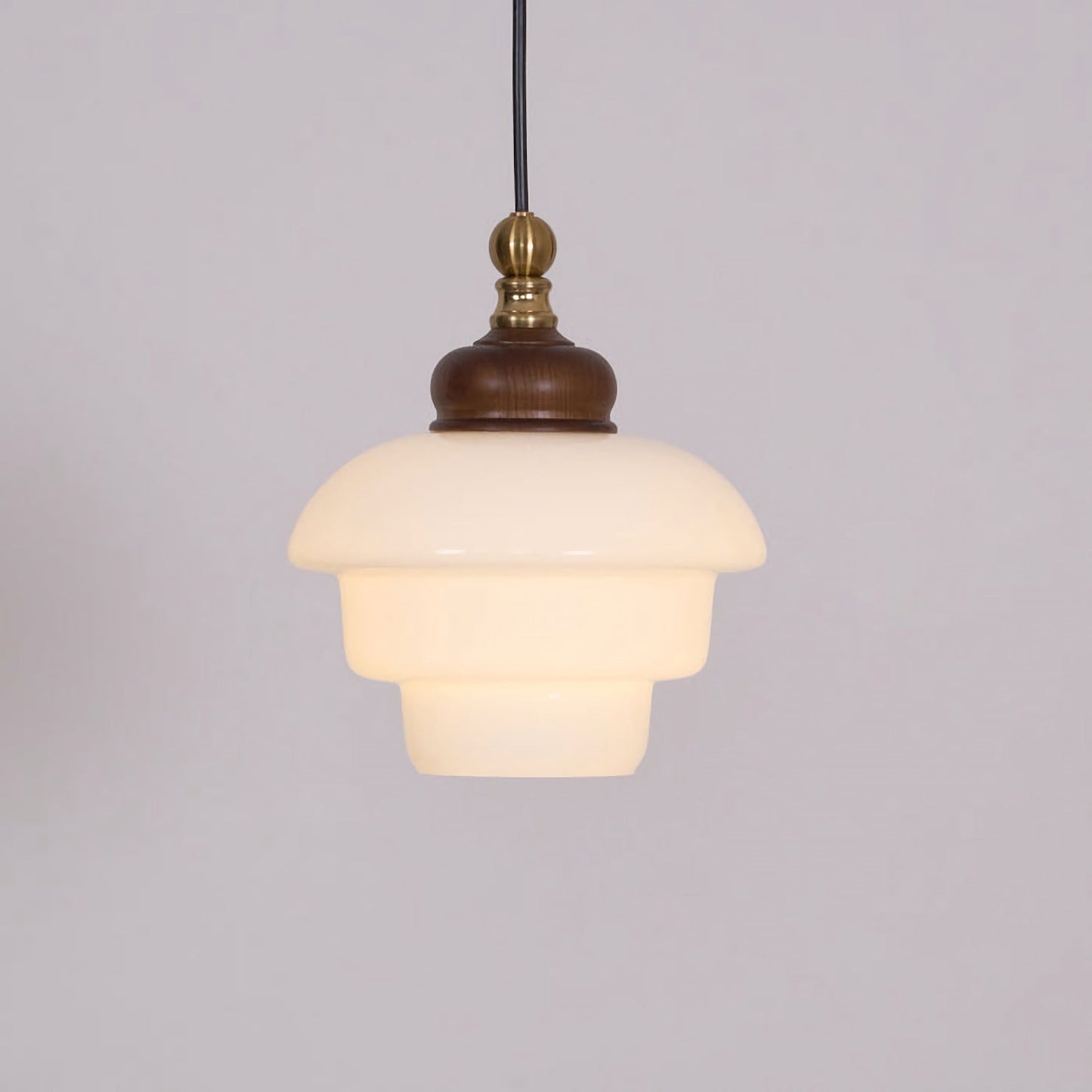 Nordic Cream White Glass Pendant Lights