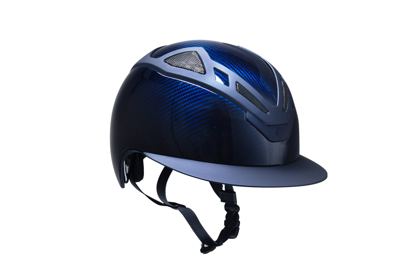 The Suomy Apex Luxury Riding Helmet – Full Carbon Blue Glossy
