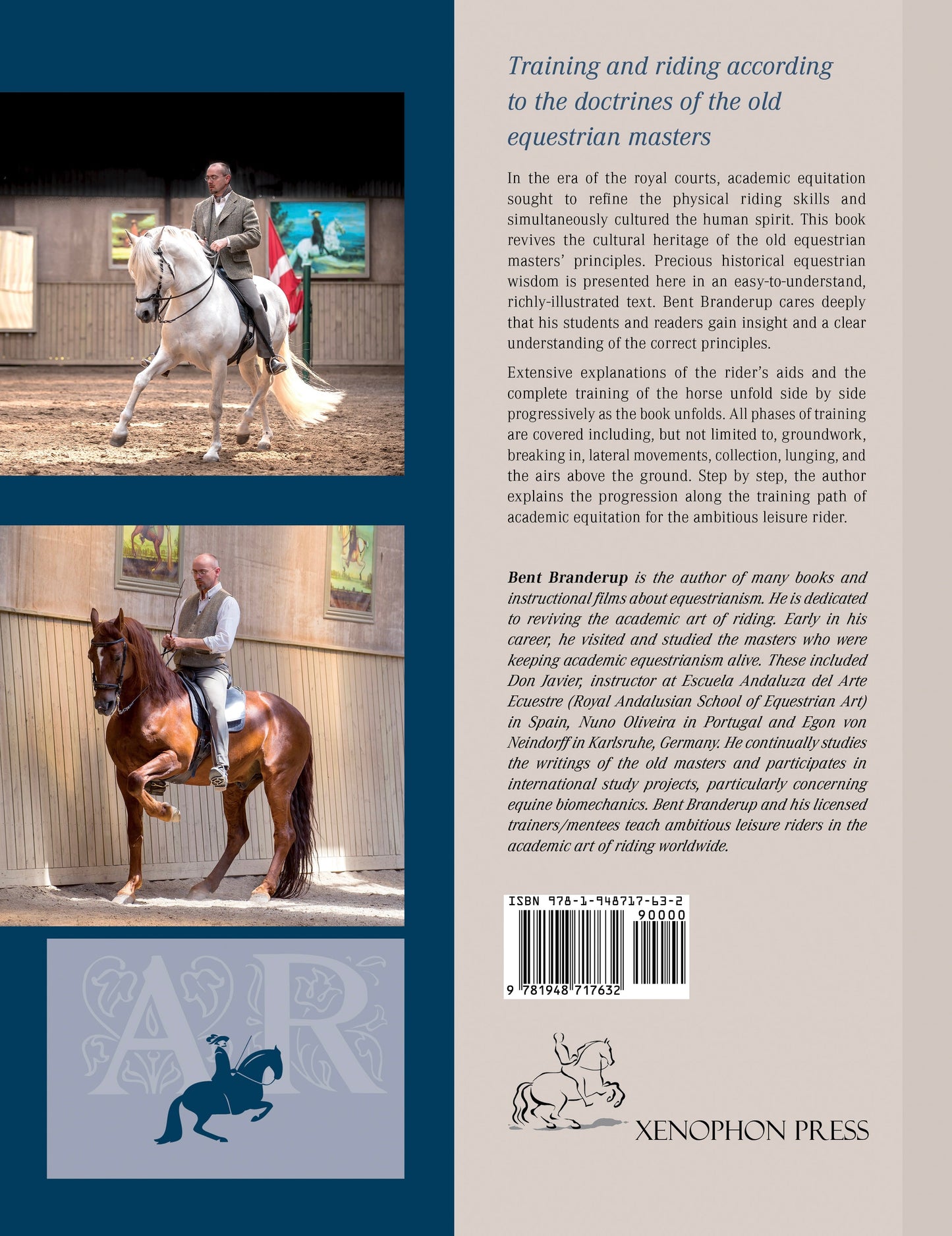 Academic Art of Riding: A Riding Method for the Ambitious Leisure Rider by Bent Branderup